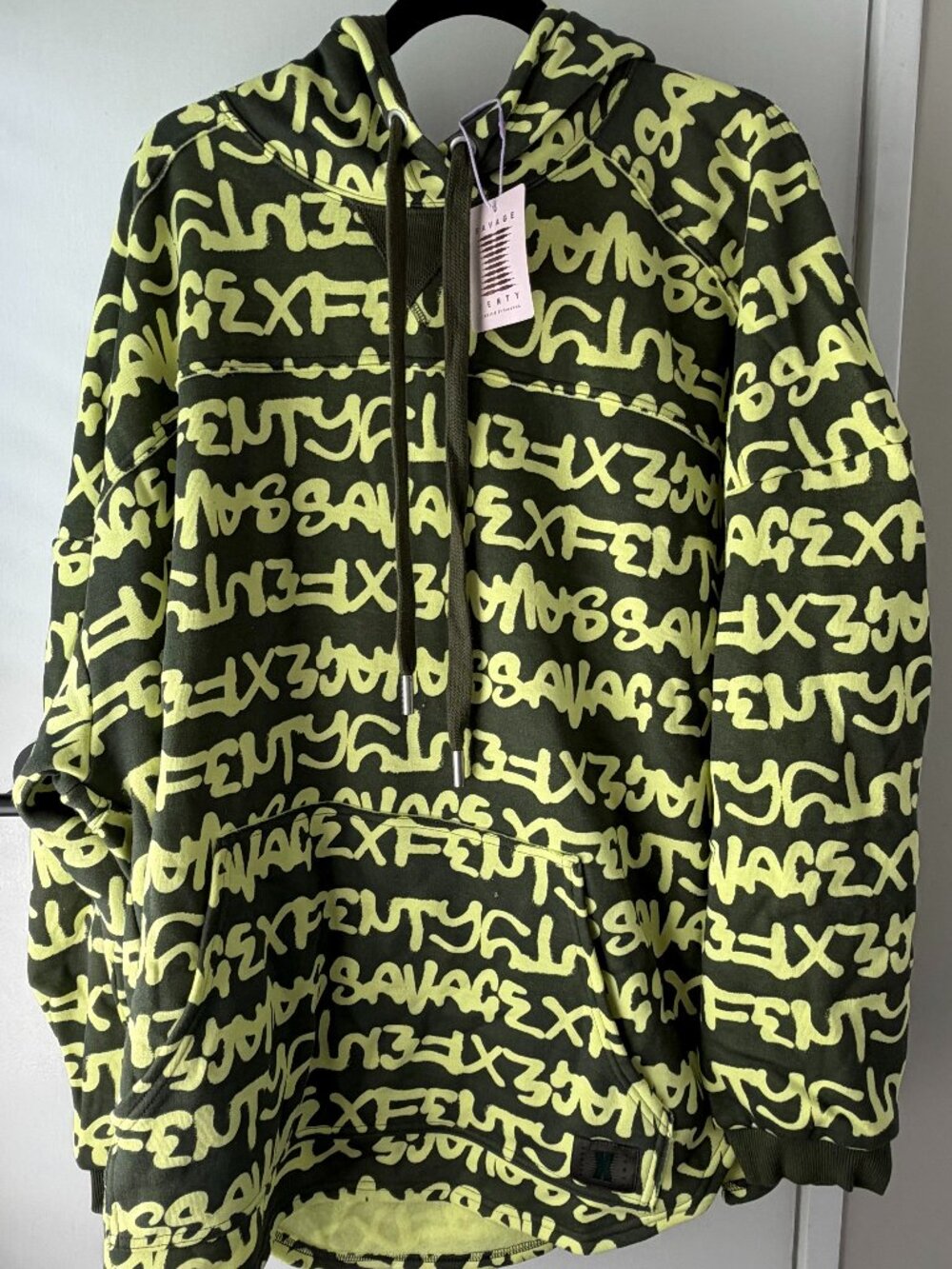 Fenty by Rihanna Savage X Graffiti Hoodie – Medium – New With Tags